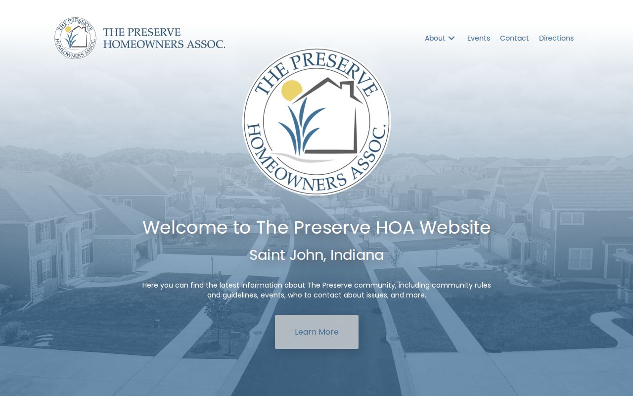 St. John neighbors community source for The Preserve HOA